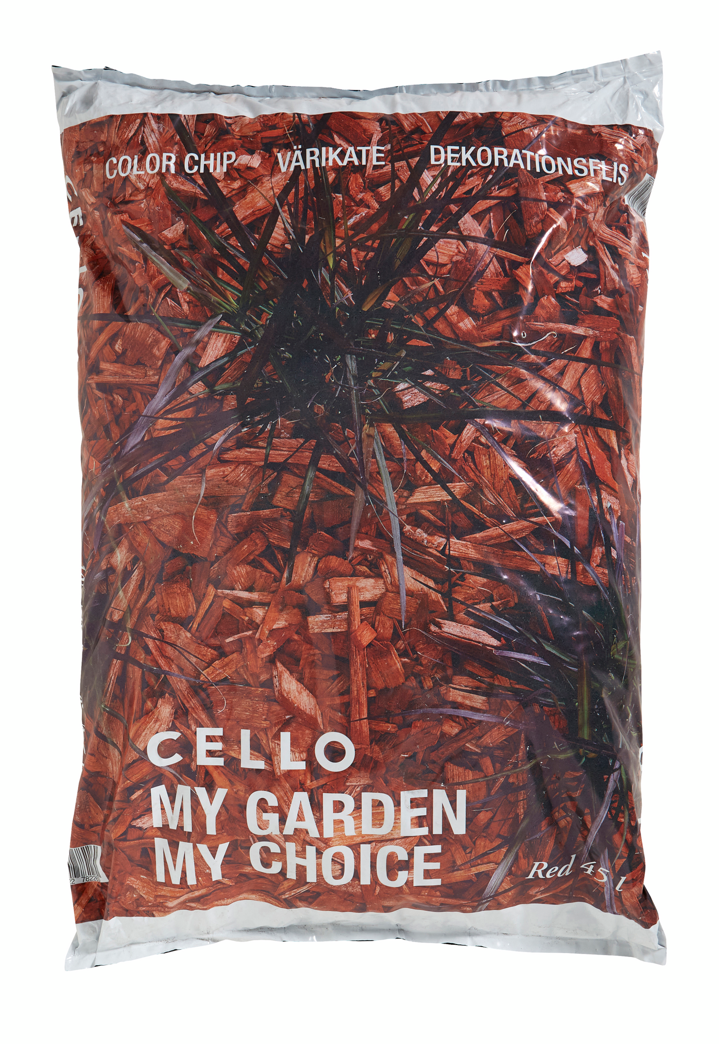 Värikate Cello punainen 45l