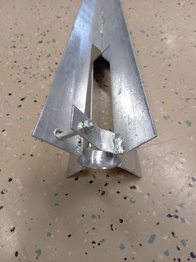 Maajalka PROF 34mm pyöreälle tolpalle