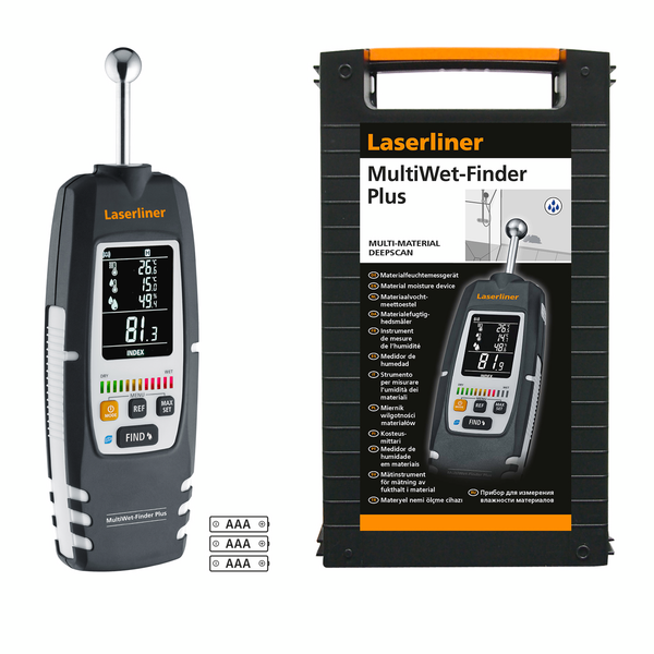 Kosteusmittari Laserliner MultiWet-Finder Plus