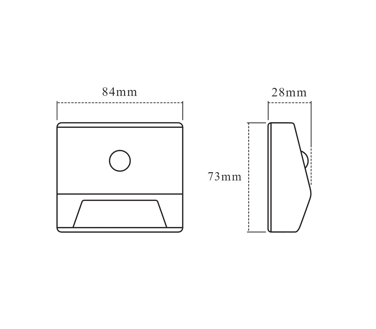 Yövalaisin LEDVANCE Nightlux Stair L Silver