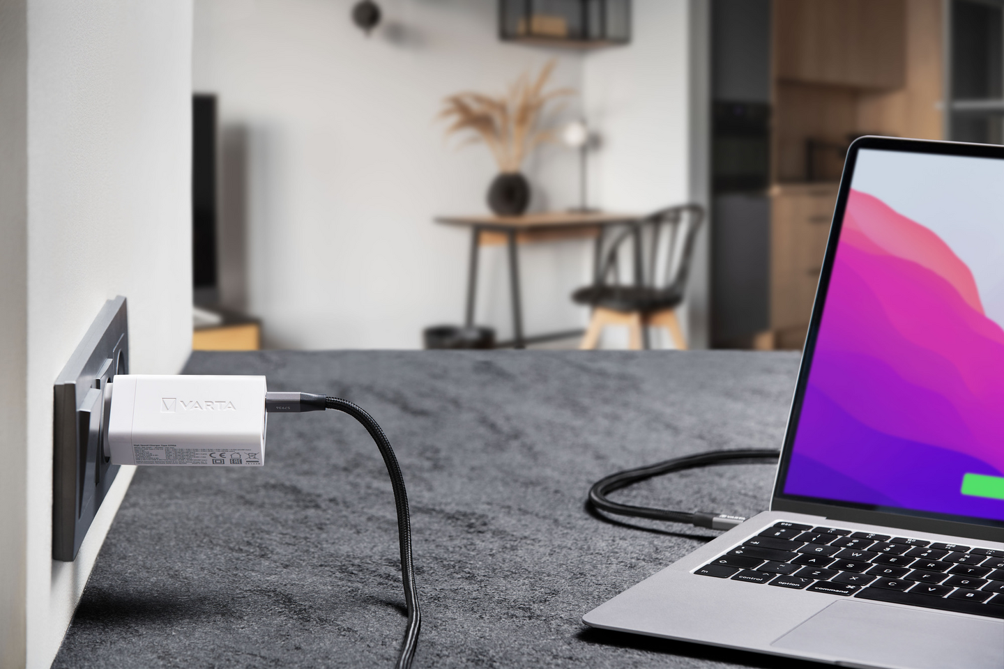 Kaapeli VARTA USB-C / USB-C 2m