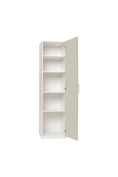 Hyllykomero Cello Click Salla 1970x400x588mm runko valkoinen