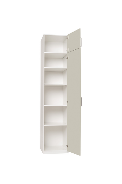 Hyllykomero Cello Click Salla 2324x500x588mm runko valkoinen