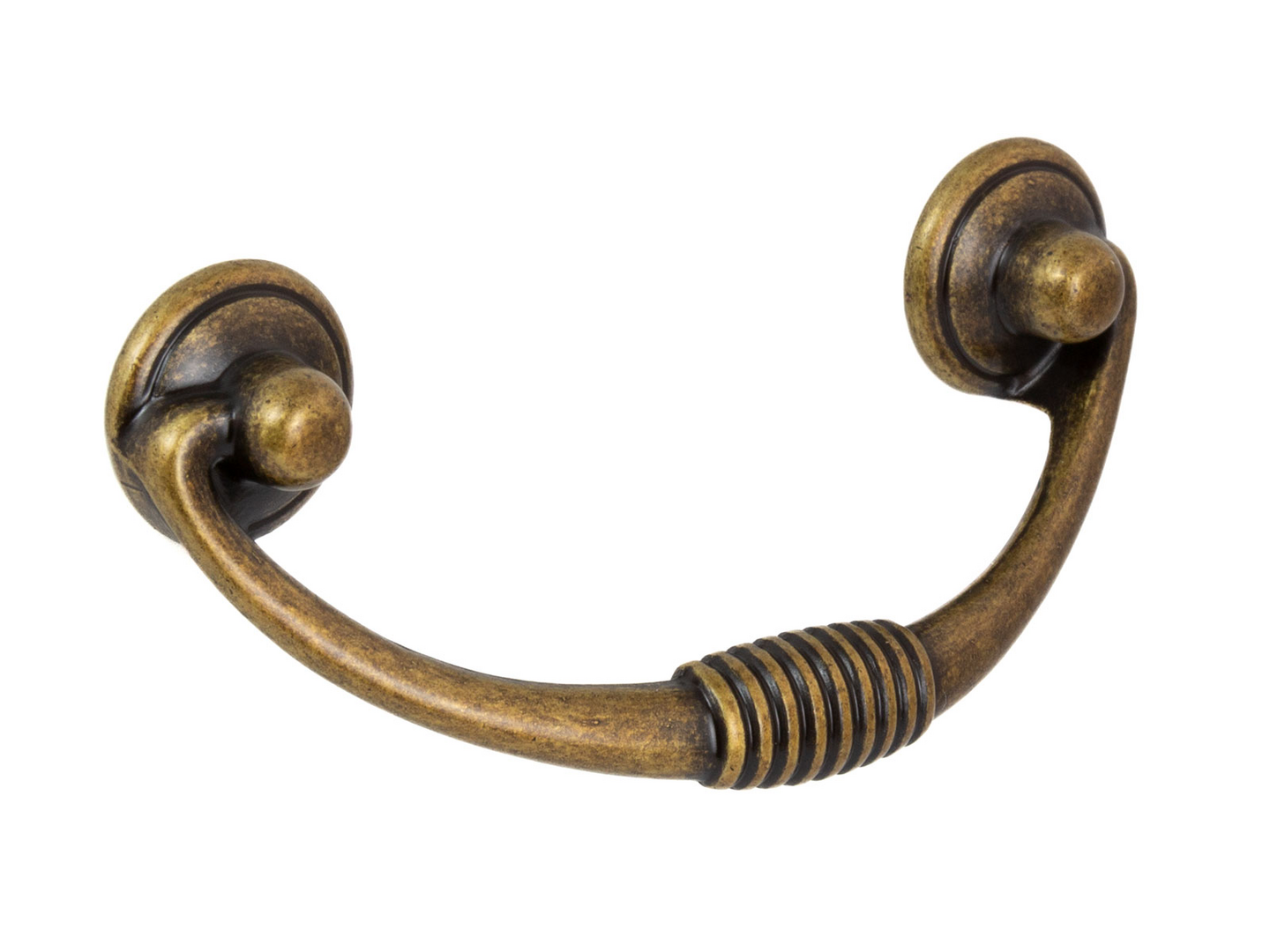 Antiikkiriippuvedin Cello Caesar 64mm antiikkimessinki 2kpl