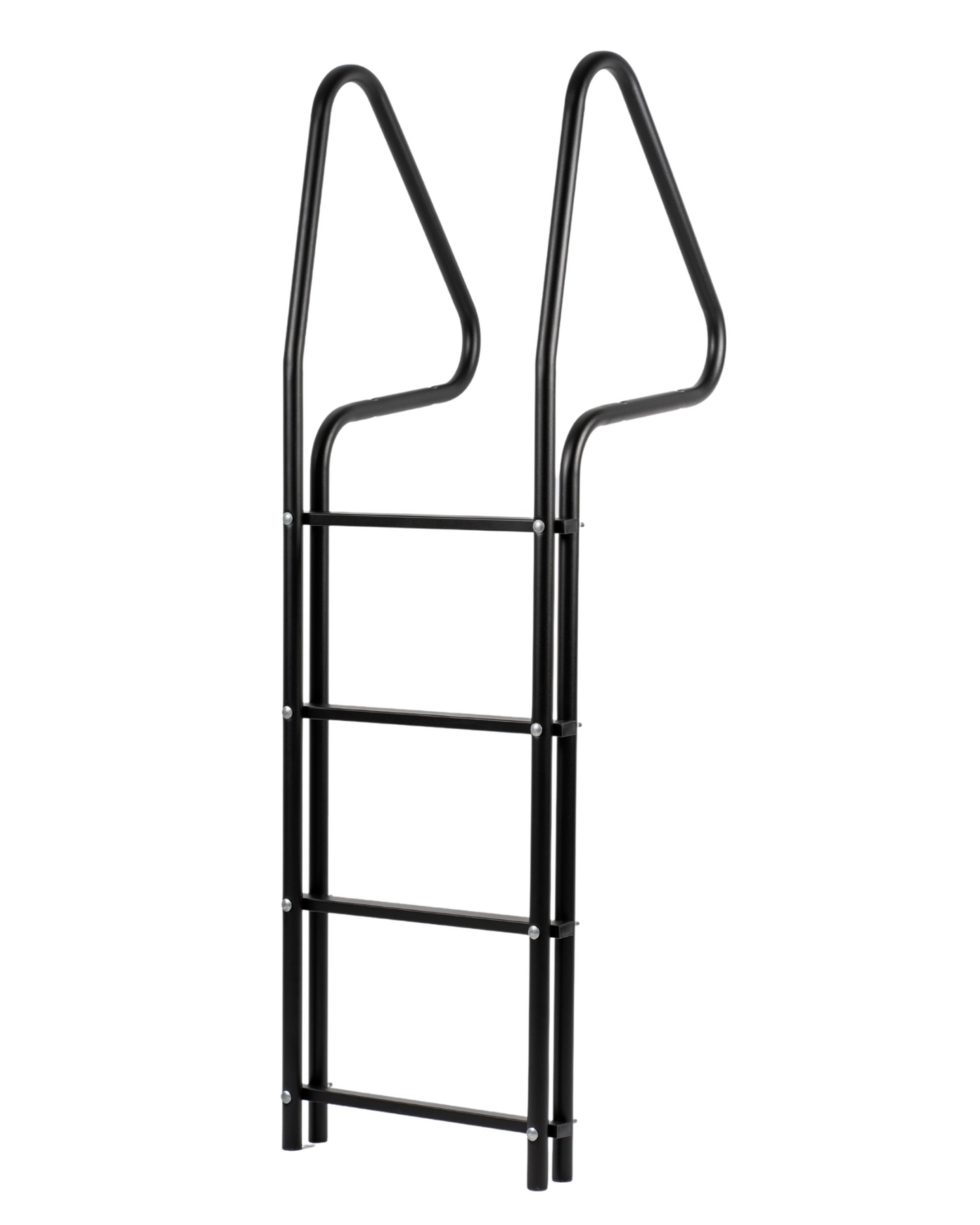 Laituritikas Varax 430 4-askelmainen musta