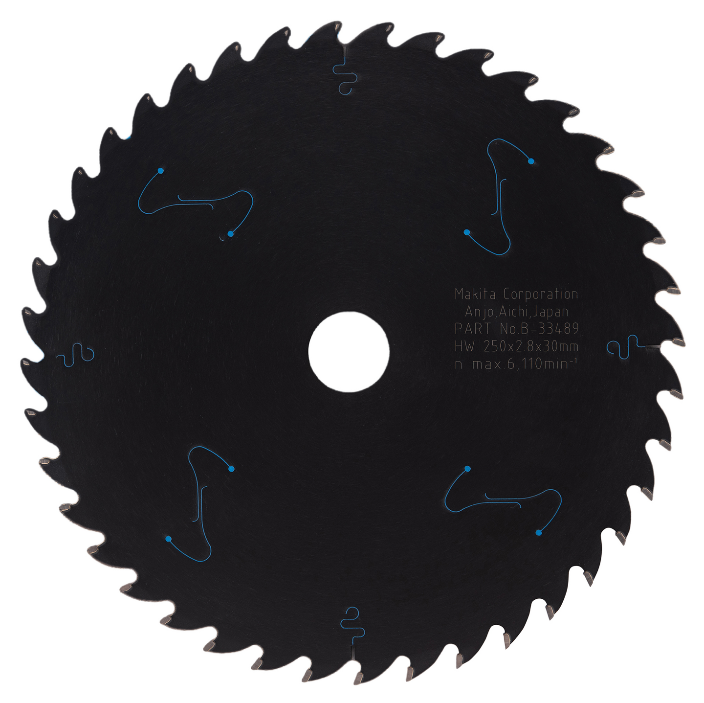 Pyörösahanterä Makita Makblade Plus 250x30x2,8mm Z-40