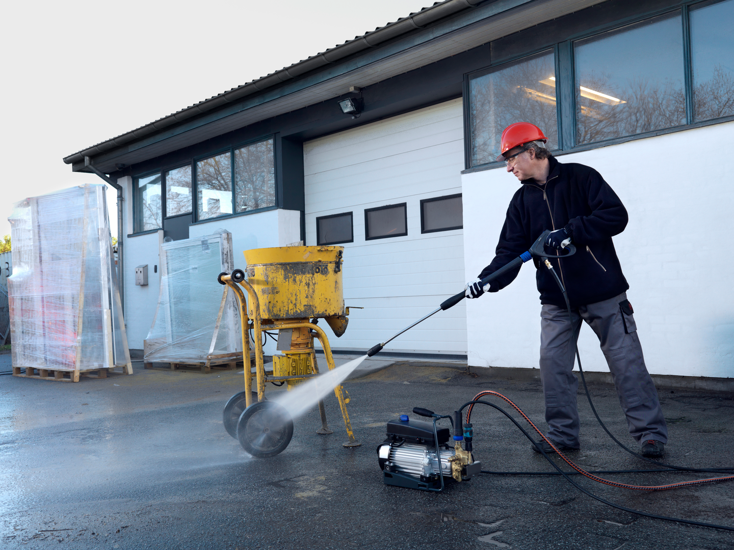 Kylmävesipainepesuri Nilfisk SC UNO 4M 160/760 PS