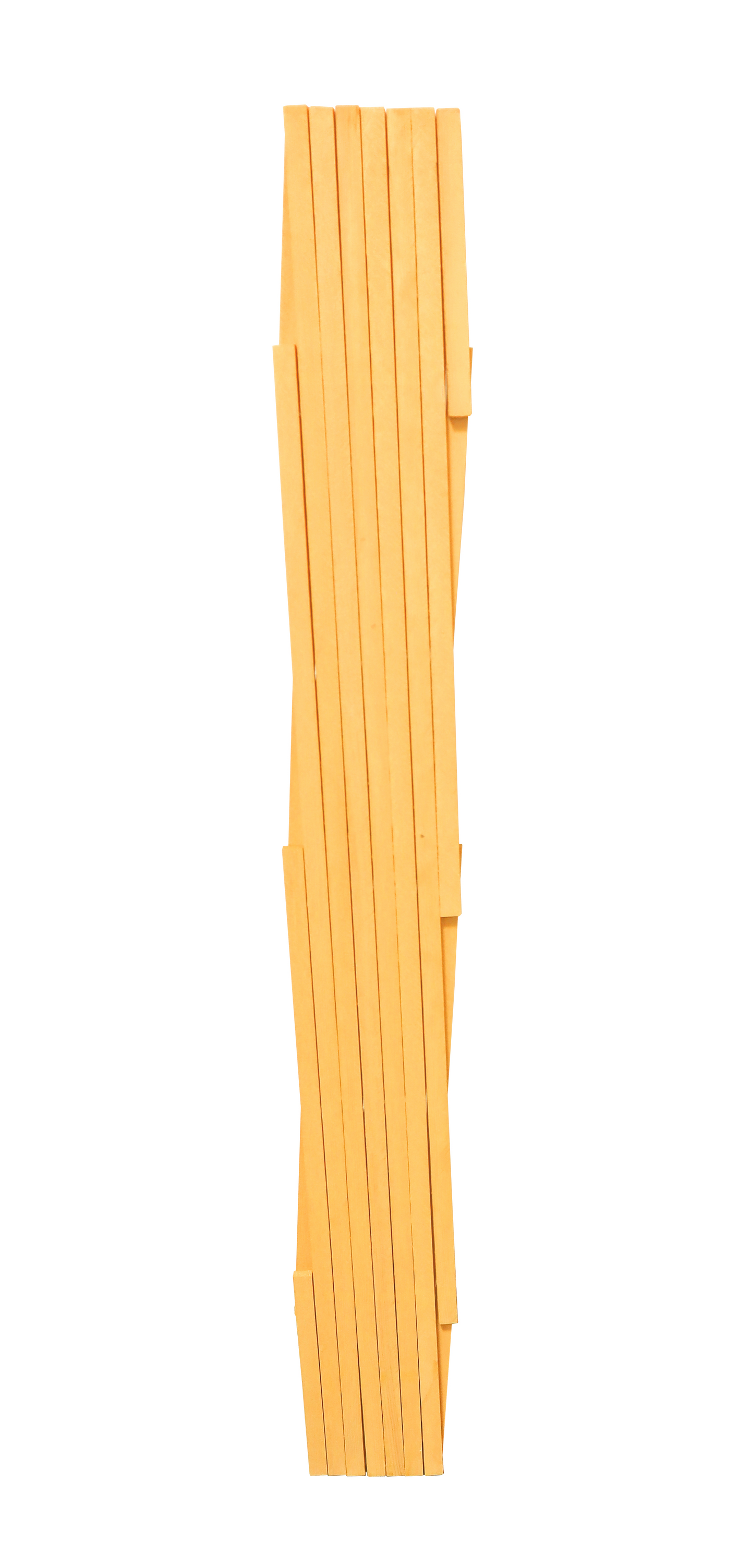 Köynnössäleikkö 0,9x2m keltainen puinen