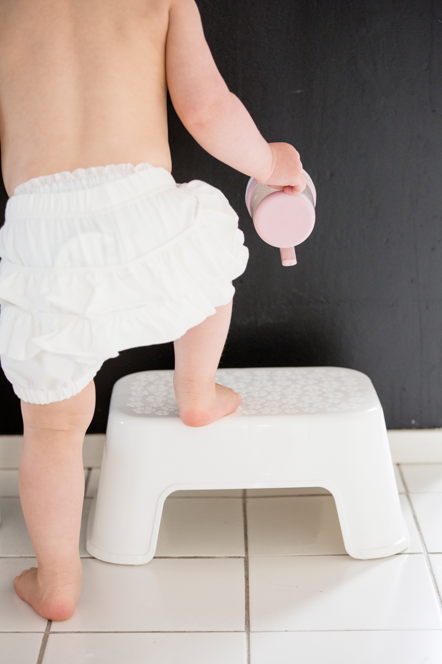 Lasten jakkara Orthex valkoinen