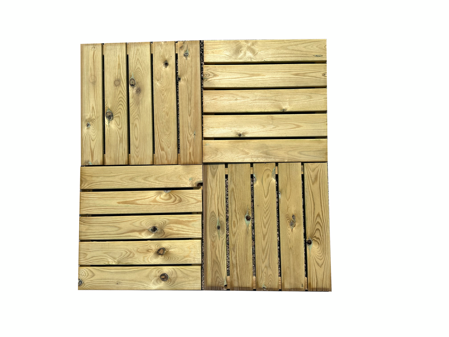 Pihalaatta Tammiston Puu II-laatu 500x500x16mm vihreä