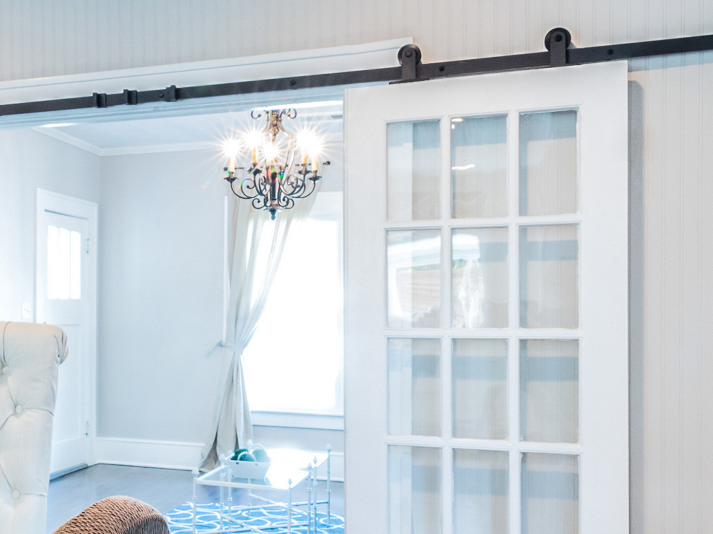 Liukuoven helasarja Pisla Deco yläas musta