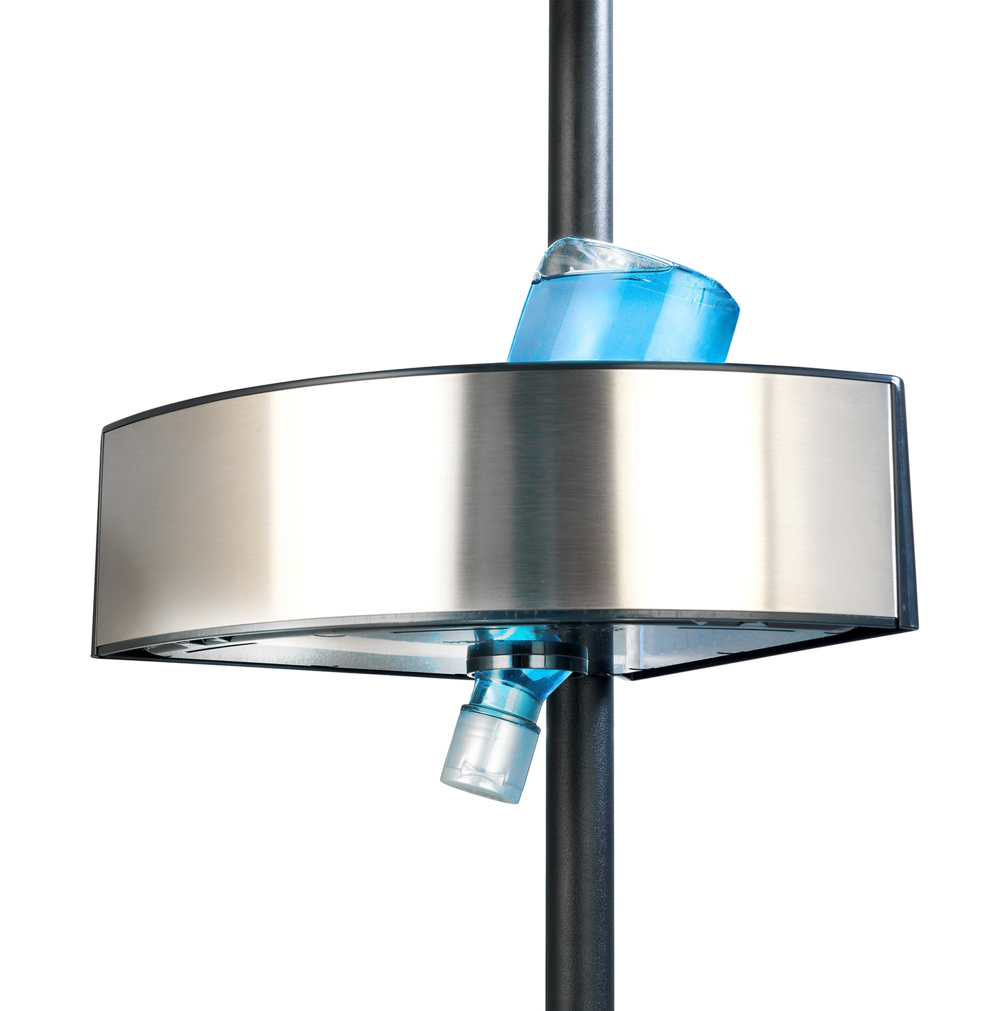 Totem-suihkuhylly Wenko Premium Big Black teleskooppinen 23862100