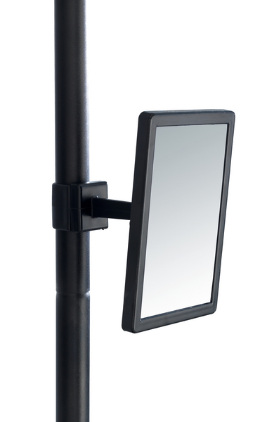 Totem-suihkuhylly Wenko Premium Big Black teleskooppinen 23862100