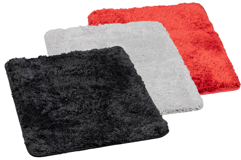 Kylpyhuonematto Allibert Tallinn harmaa 70x120 cm