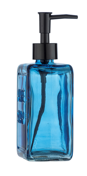 Saippua-annostelija Wenko Pure Soap sininen lasia