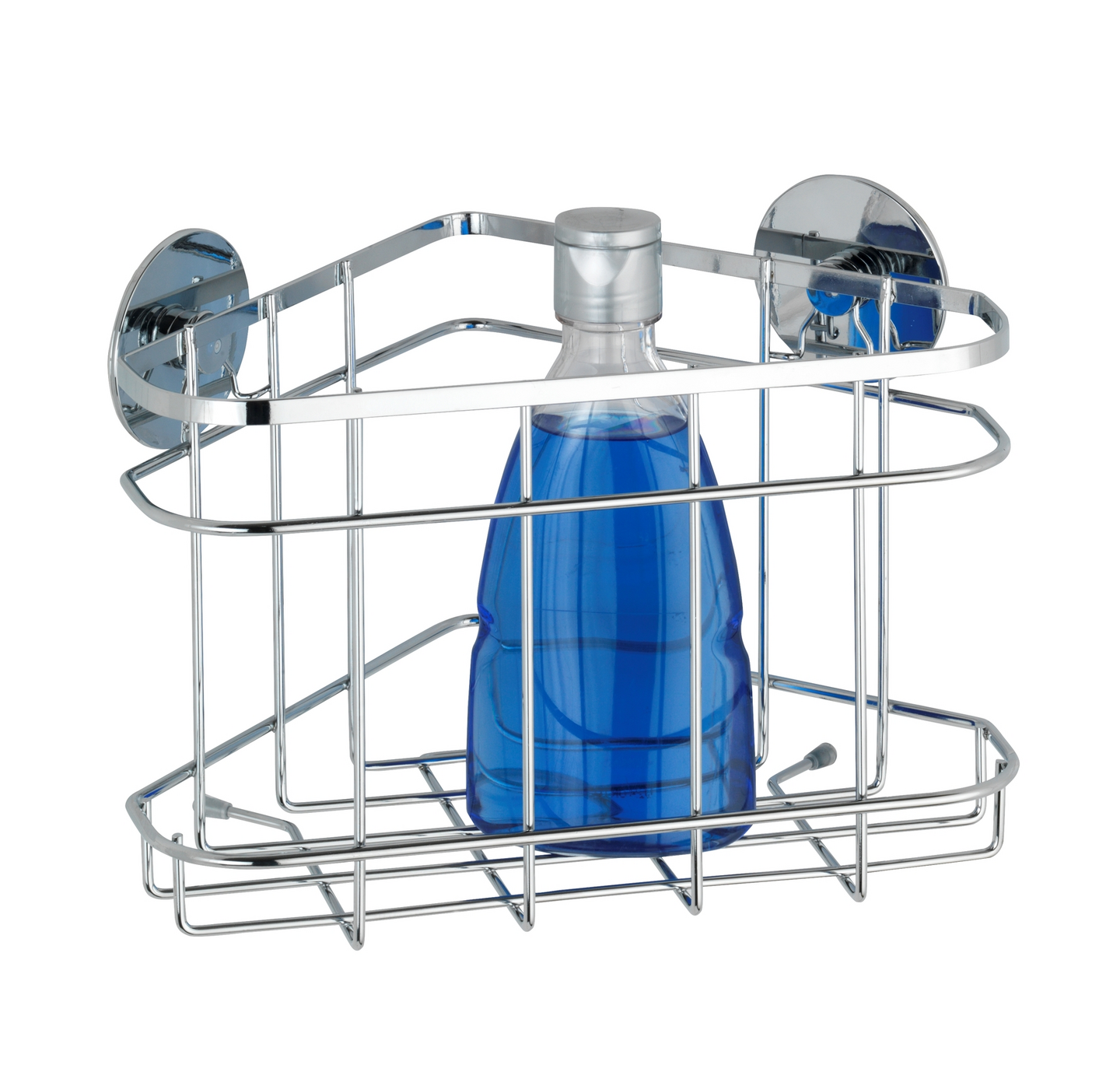 Suihkukulmahylly Wenko Turbo-Loc rst