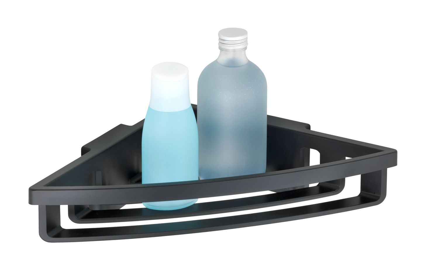 Suihkukulmahylly Wenko Bralia Power-Loc musta 23910100