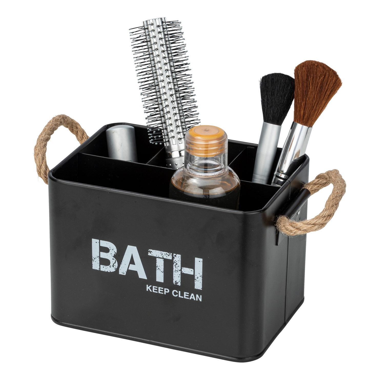 Säilytyslokerikko Wenko Gara musta 19x13x12,5cm