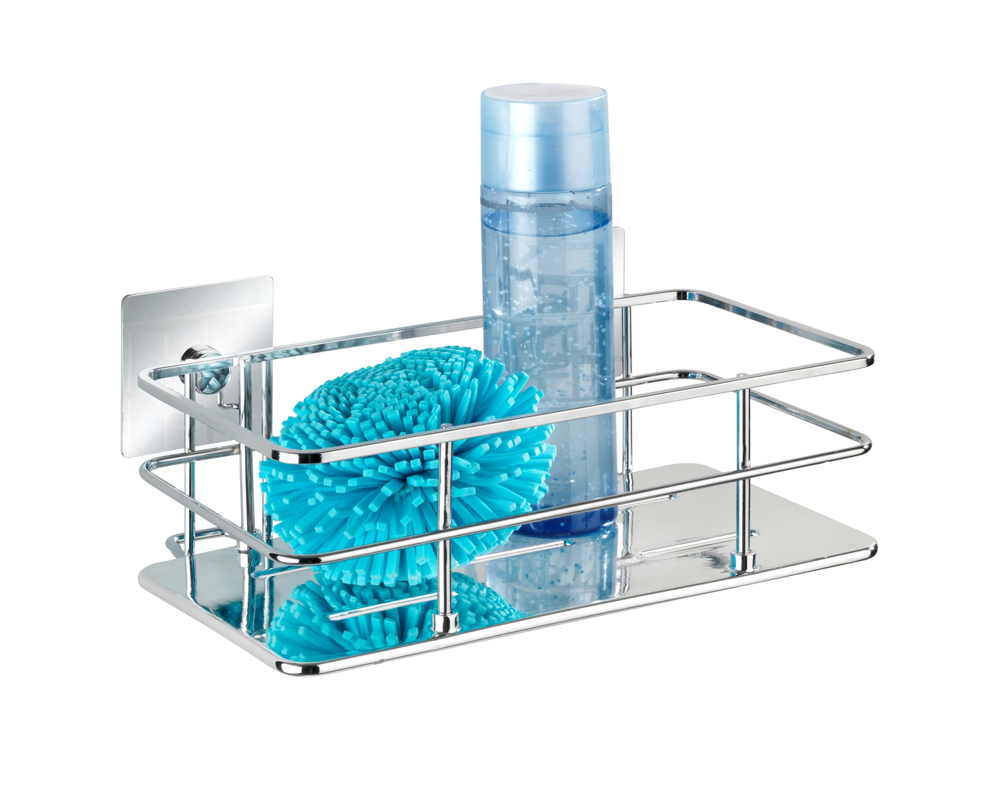 Suihkuhylly Wenko Quadro Turbo-Loc 23854100 rst