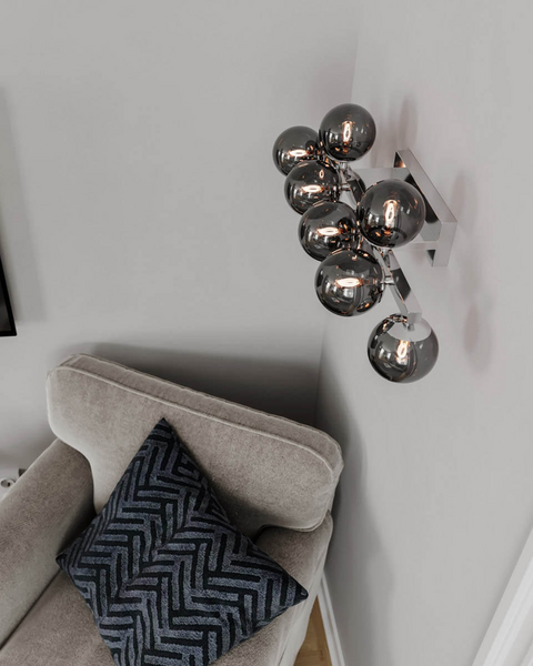 Seinävalaisin By Rydéns Splendor savunharmaa