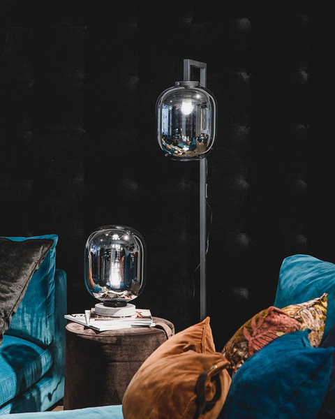 Lattiavalaisin By Rydéns Leola hiekanmusta/savunharmaa