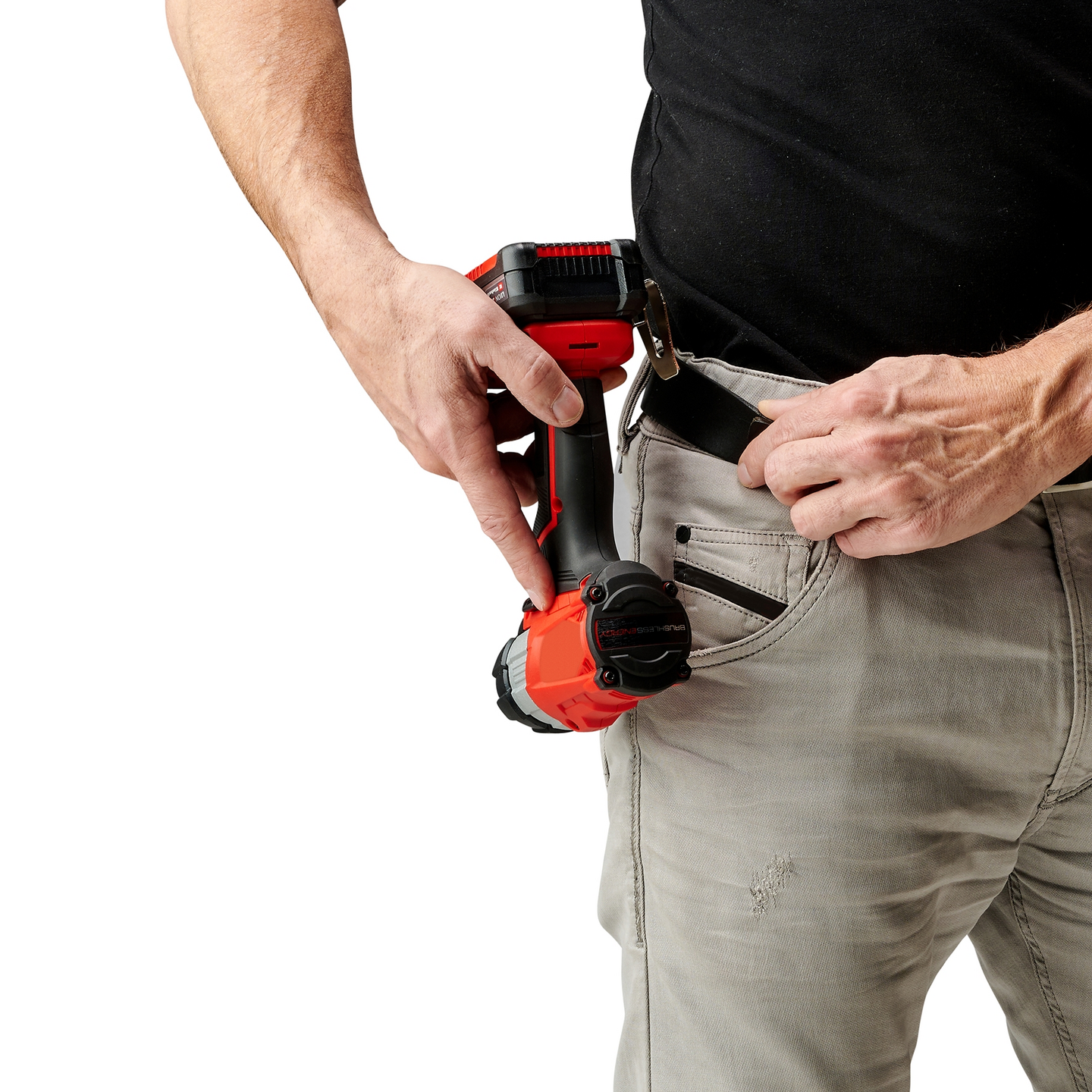 Akkumutterinväännin Einhell Power X-Change TP-CW 18 Li Brushless-Solo