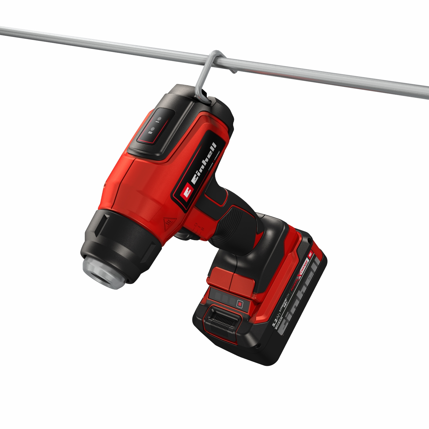 Akkukuumailmapuhallin Einhell Power X-Change TE-HA 18 Li-Solo