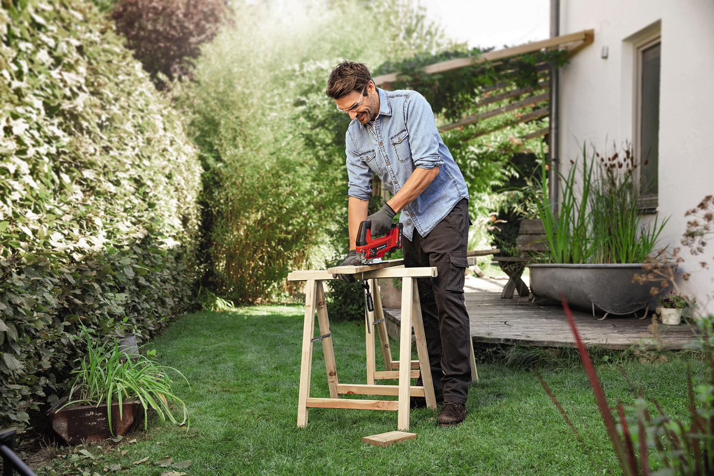 Akkupistosaha Einhell Power X-Change TC-JS 18 Li-Solo