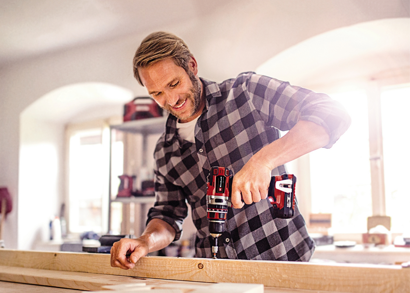 Akkuiskuporakone Einhell Power X-Change TP-CD 18/50 Li-i BL 2x2,0Ah