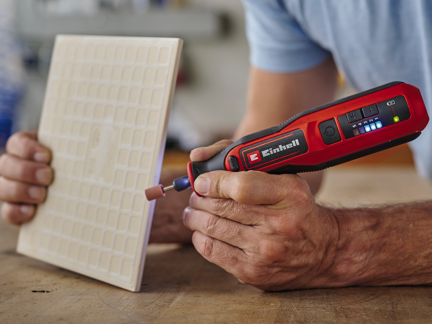 Hioma-kaiverruskone Einhell TE-MT 7,2 Li 1x1,5Ah