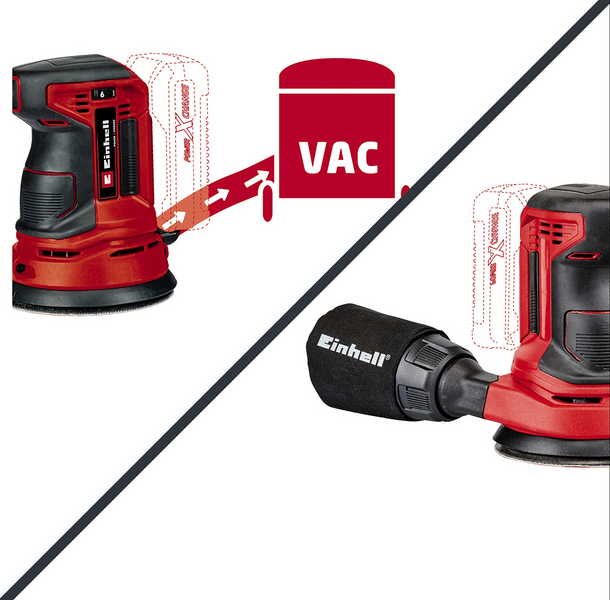 Akkuepäkeskohiomakone Einhell Power X-Change TE-RS 18 Li-Solo