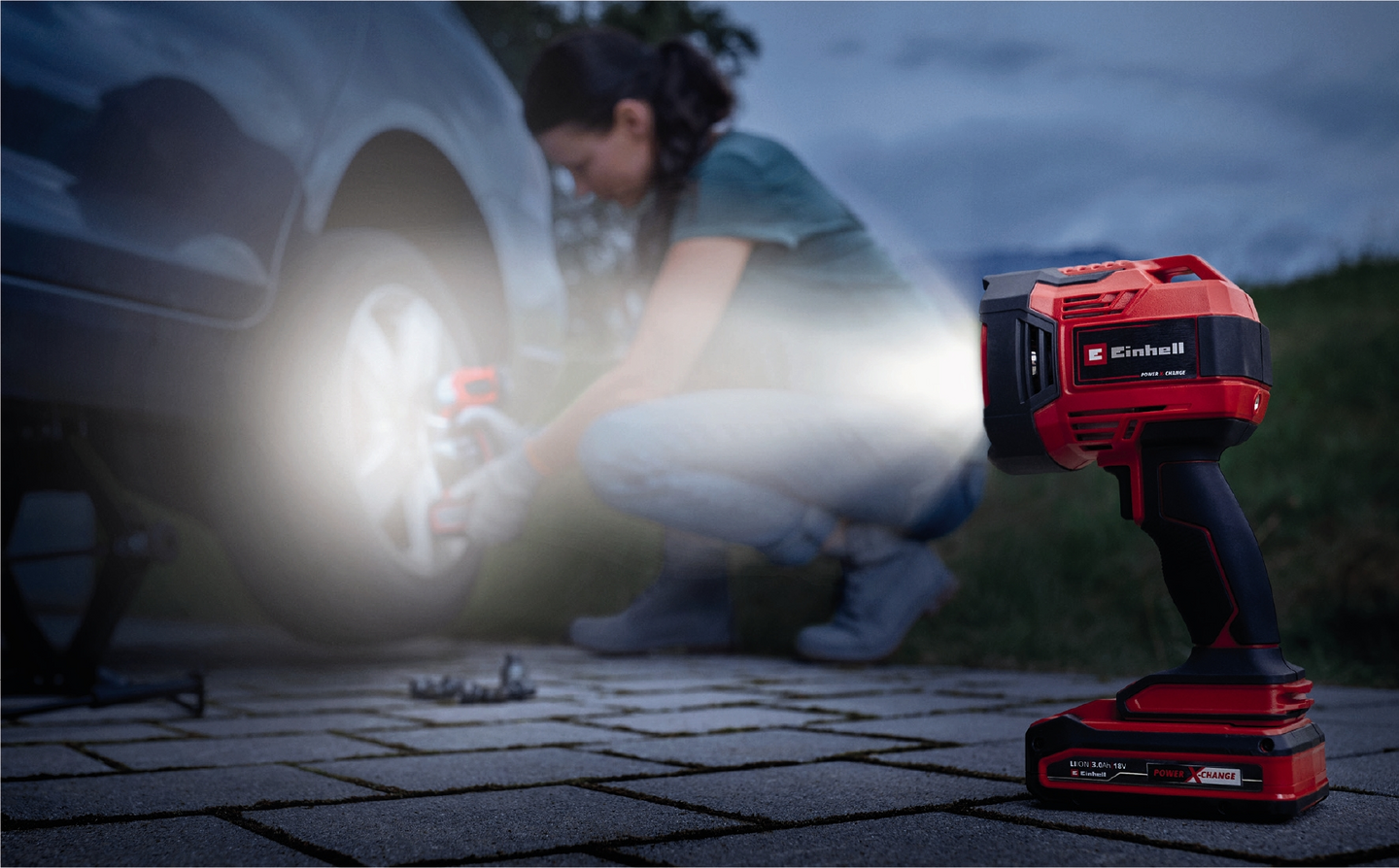 Akkutyövalaisin Einhell Power X-Change TE-CL 18/2500 LIAC-Solo