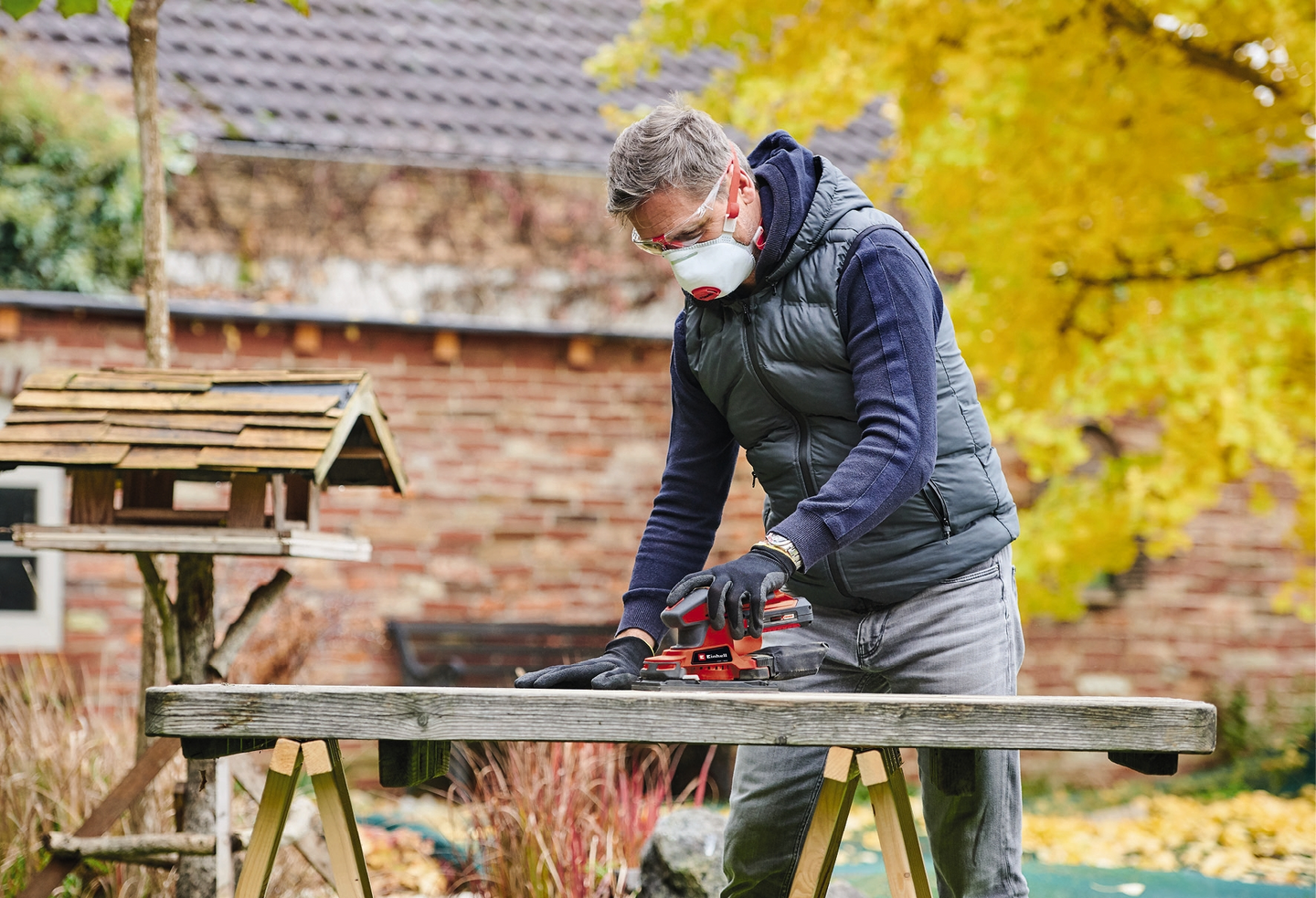 Akkutasohiomakone Einhell Power X-Change TC-OS 18/187 Li-Solo