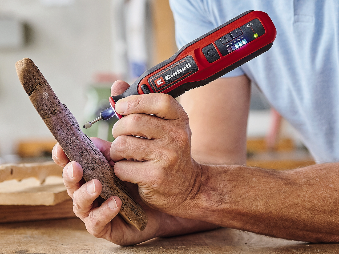 Hioma-kaiverruskone Einhell TE-MT 7,2 Li 1x1,5Ah