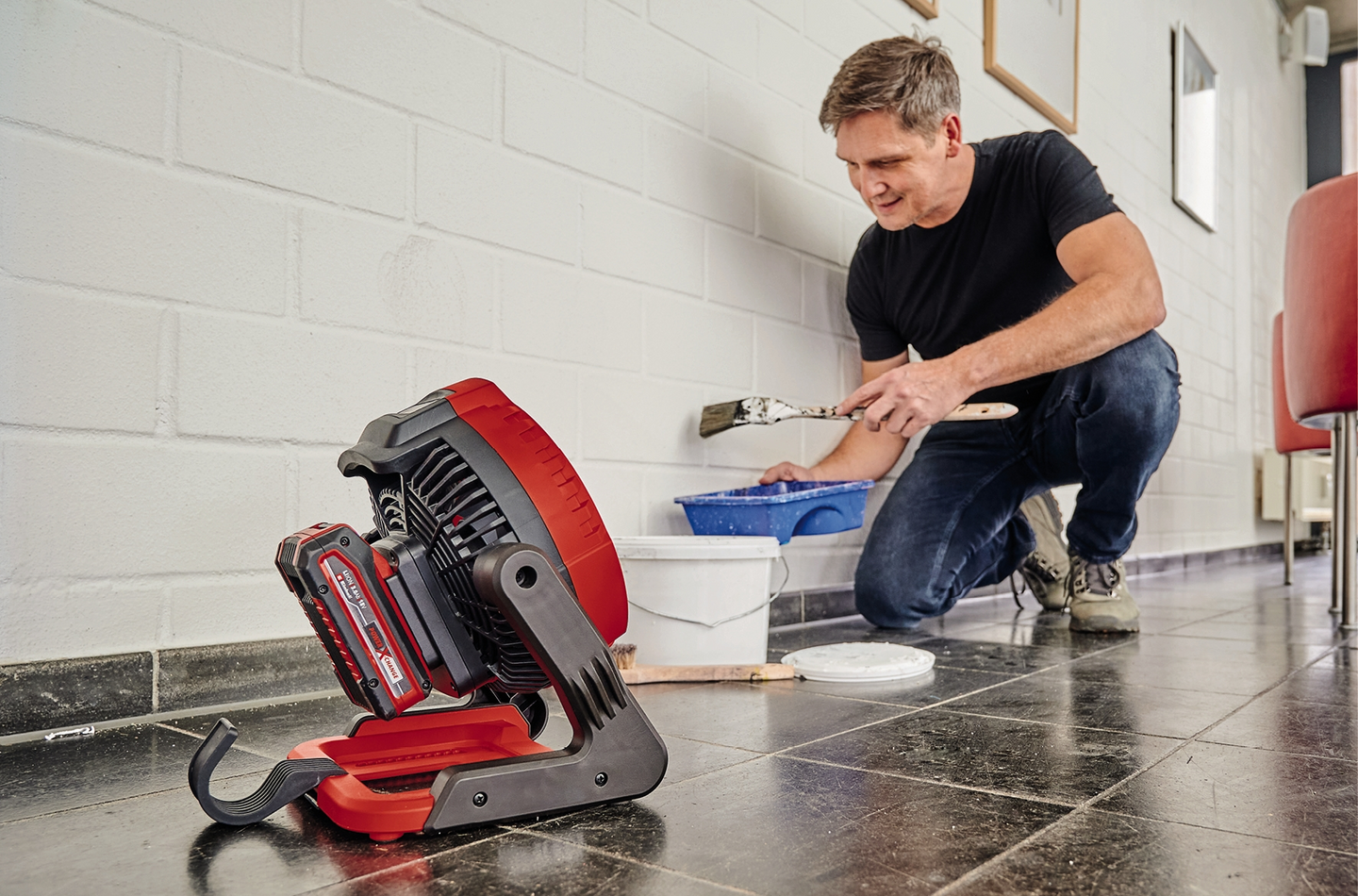 Akkutuuletin Einhell Power X-Change GE-CF 18/2200 Li-Solo