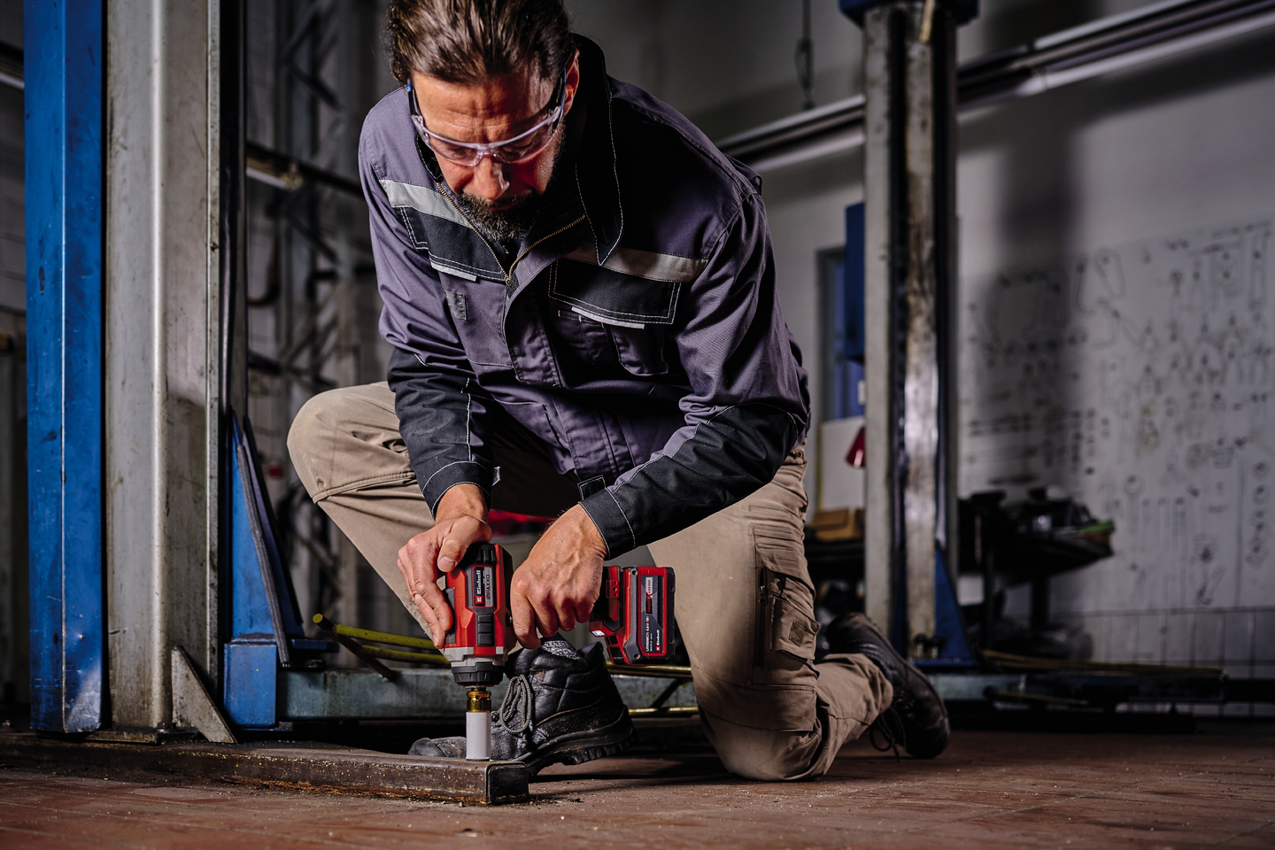 Akkumutterinväännin Einhell Power X-Change Impaxxo 18/400 runko