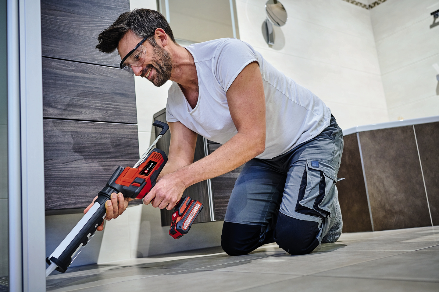 Akkumassapuristin Einhell Power X-Change TE-SG 18/10 Li-Solo