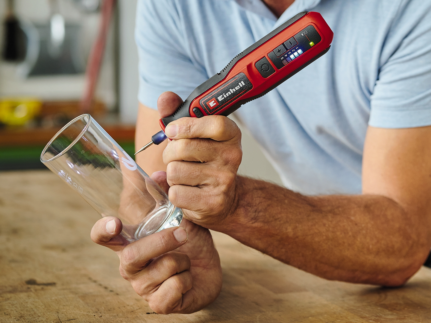 Hioma-kaiverruskone Einhell TE-MT 7,2 Li 1x1,5Ah