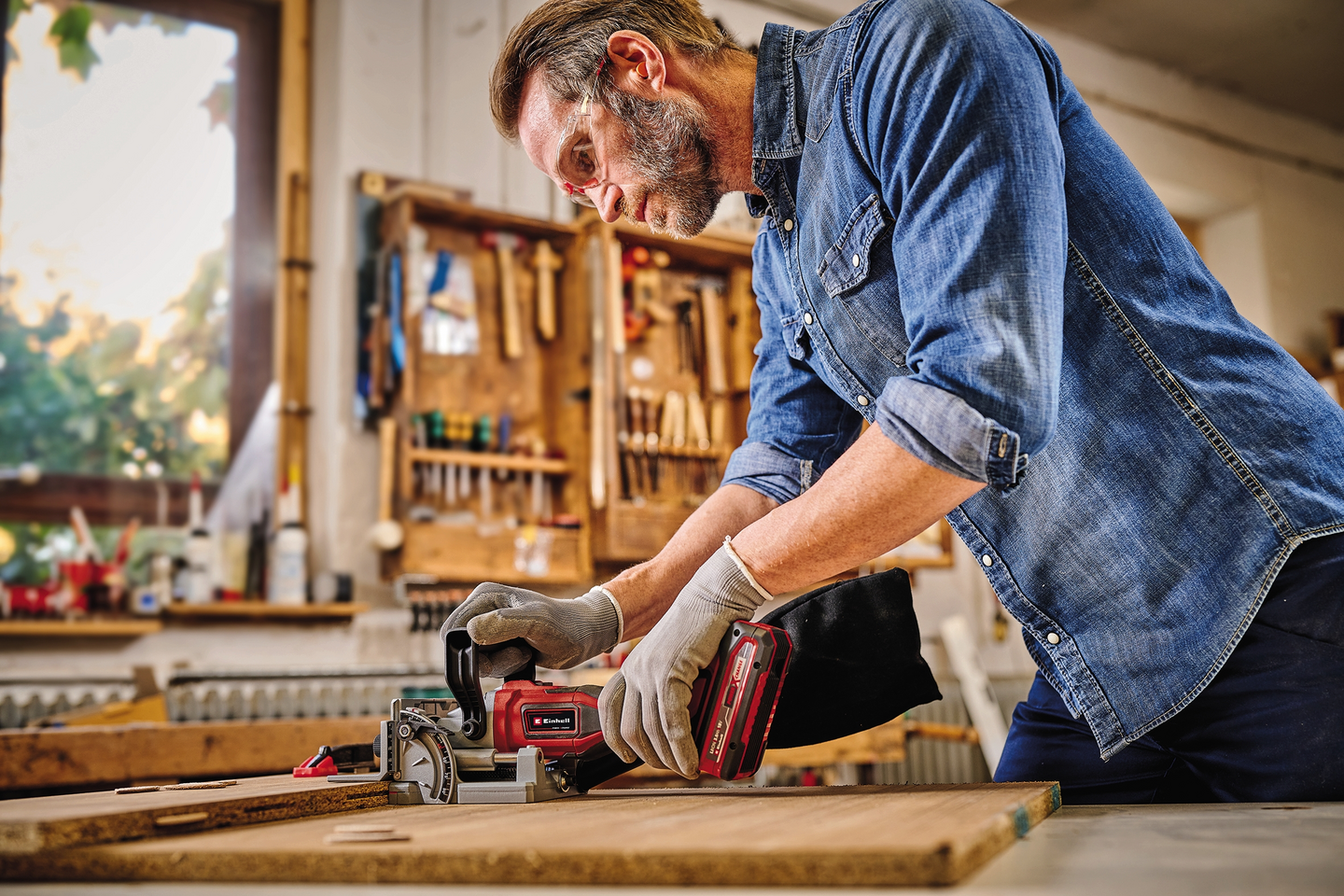 Akkuliitosjyrsin Einhell Power X-Change TE-BJ 18 Li-Solo