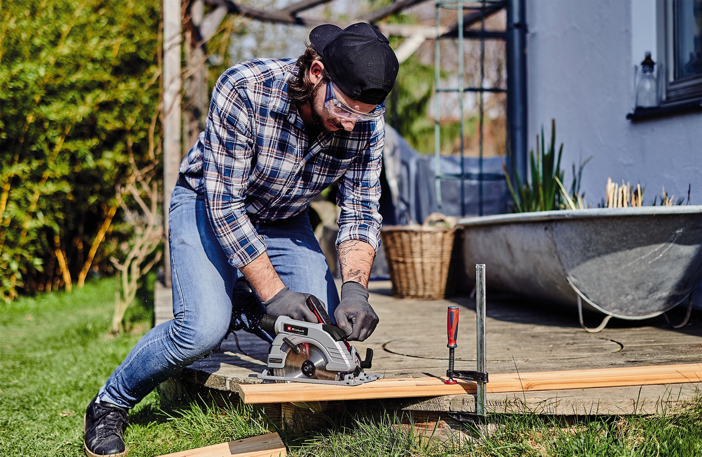 Akkupyörösaha Einhell Power X-Change TP-CS 18/190 Li BL-Solo