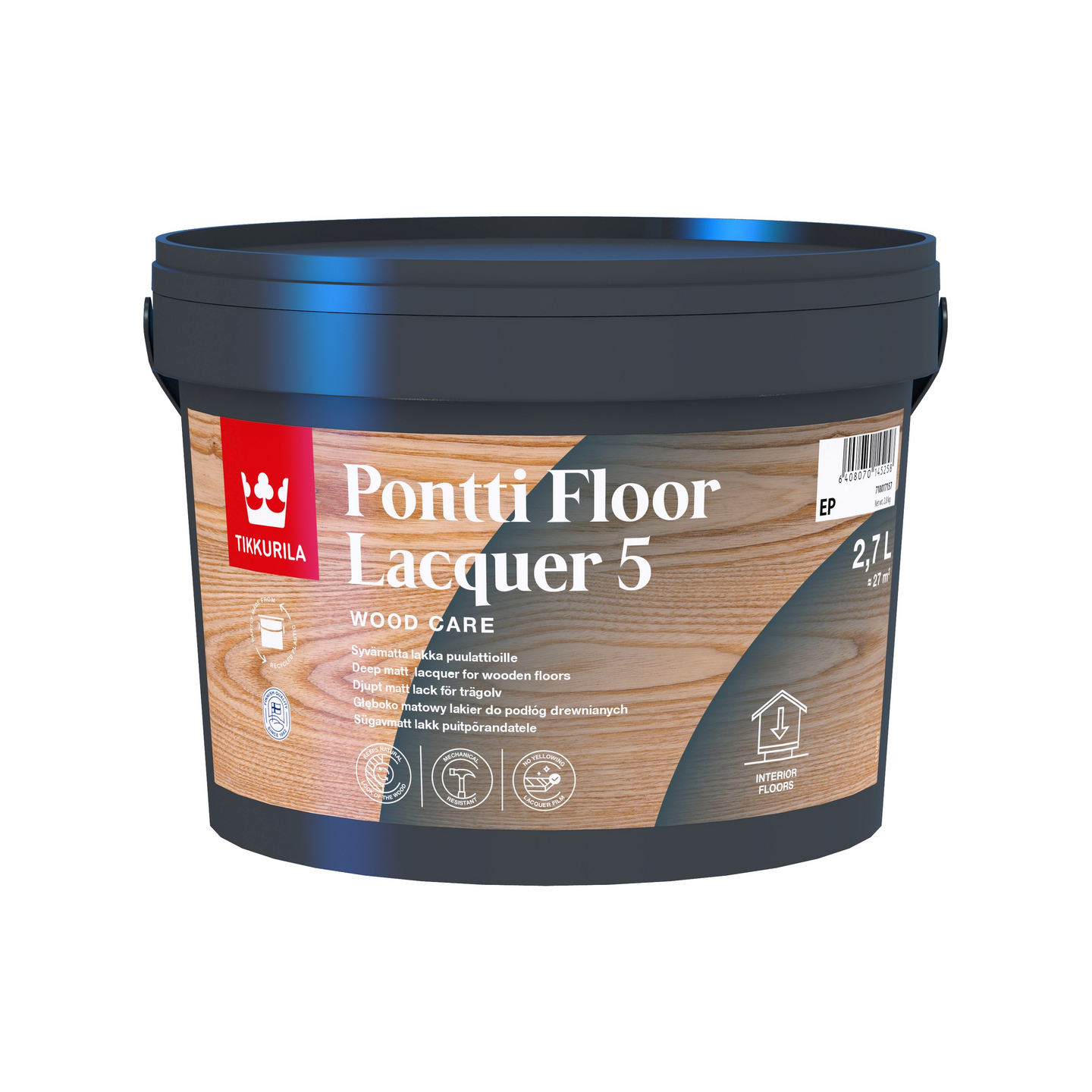 Pontti Floor Lacquer Puulattialakka