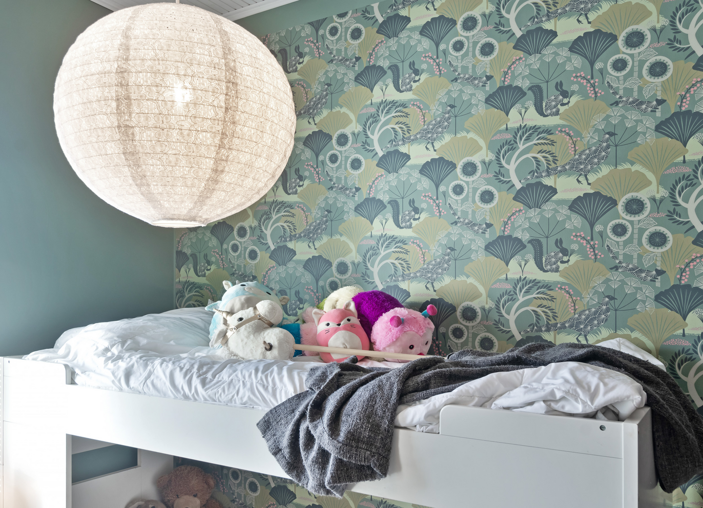 Riippuvalaisin Sessak Silvia pitsikangas 40cm valkoinen