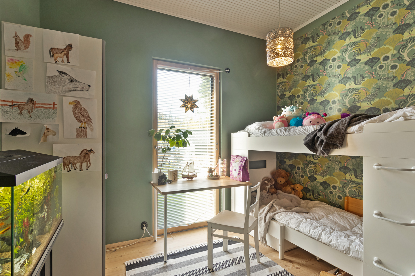 Riippuvalaisin Sessak Maya metallia 17cm 60W hopea