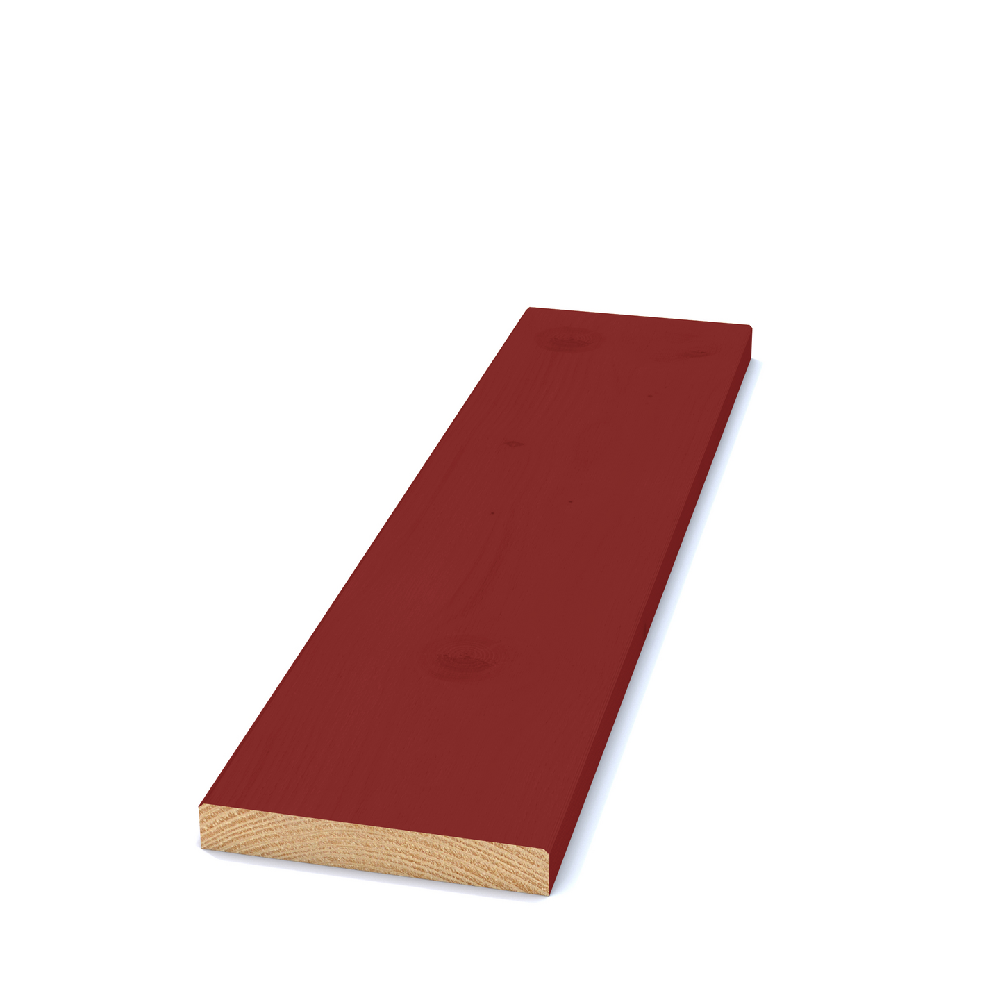 YTTERPANEL 22X145X3600 MELLANSTRUKEN RÖD G4-2