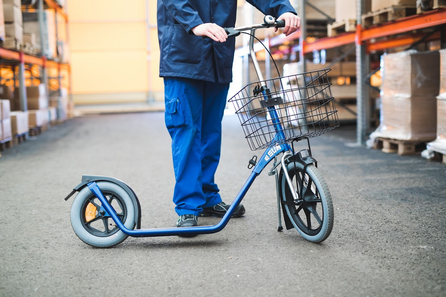 Potkulauta ESLA 4103 pu st sininen