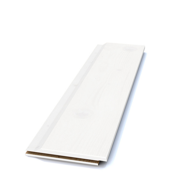 ENKELFAS FALS ÄNDSPONT 22X145X4200 MELLANSTRUKEN VIT G4-2