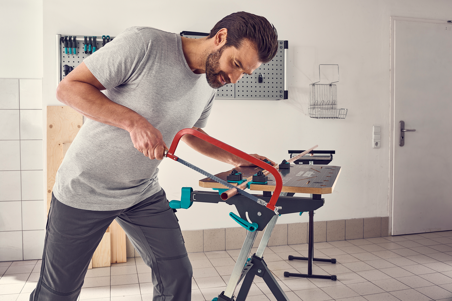 Työpöytä Wolfcraft Master 750 Ergo