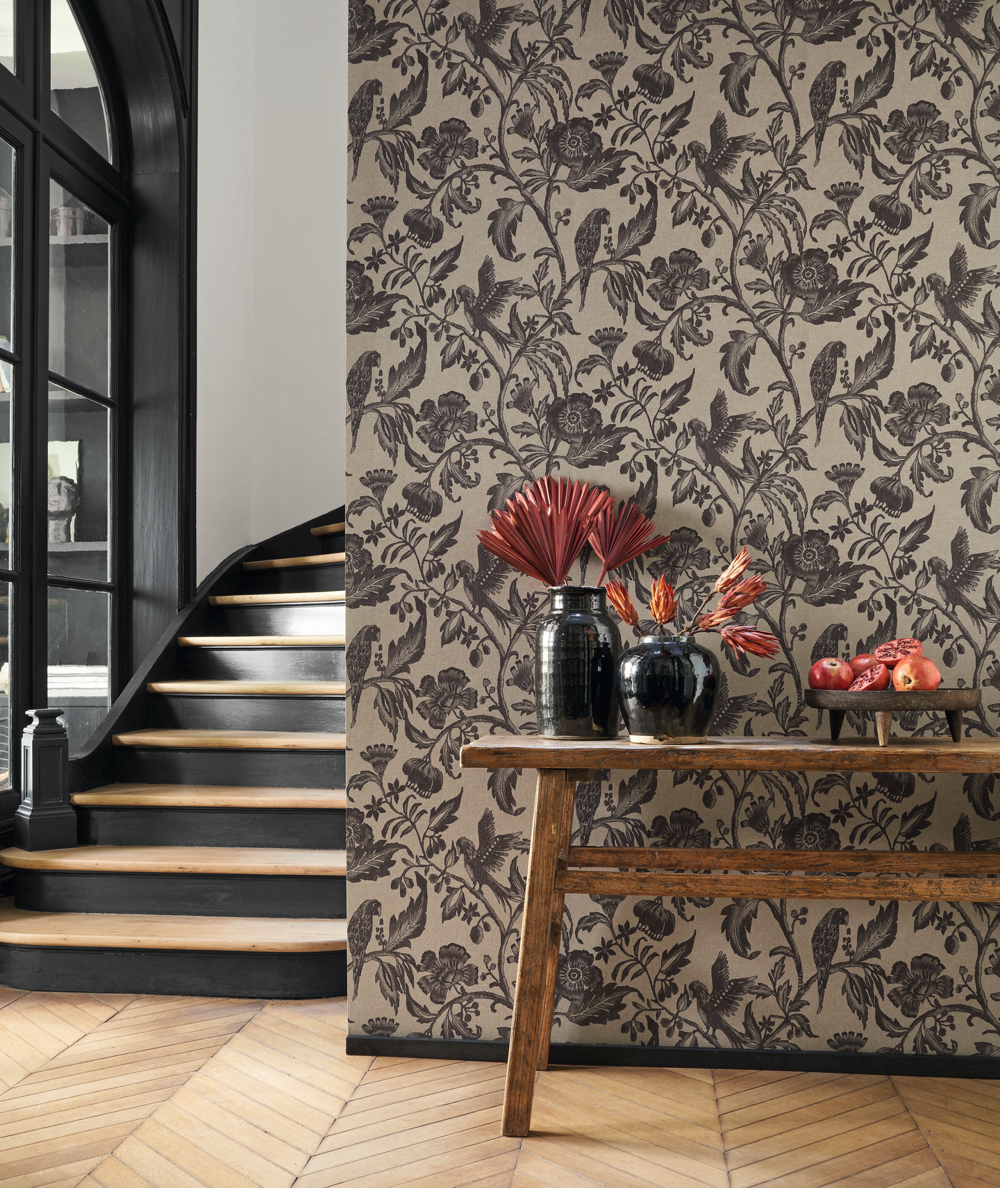 Tapetti Casadeco Bali 88169700 10,05m vinyyli/kuitu