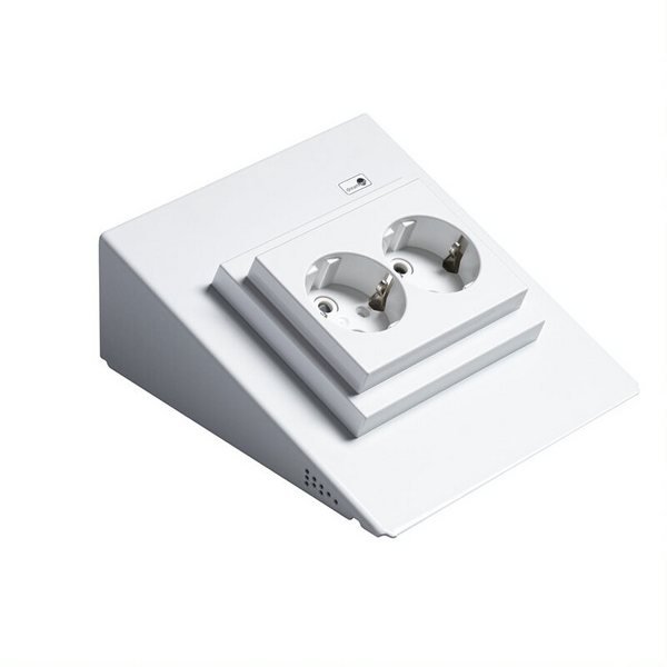 Pistorasia Dreamled Pro 2-os 16a IP20 valkoinen