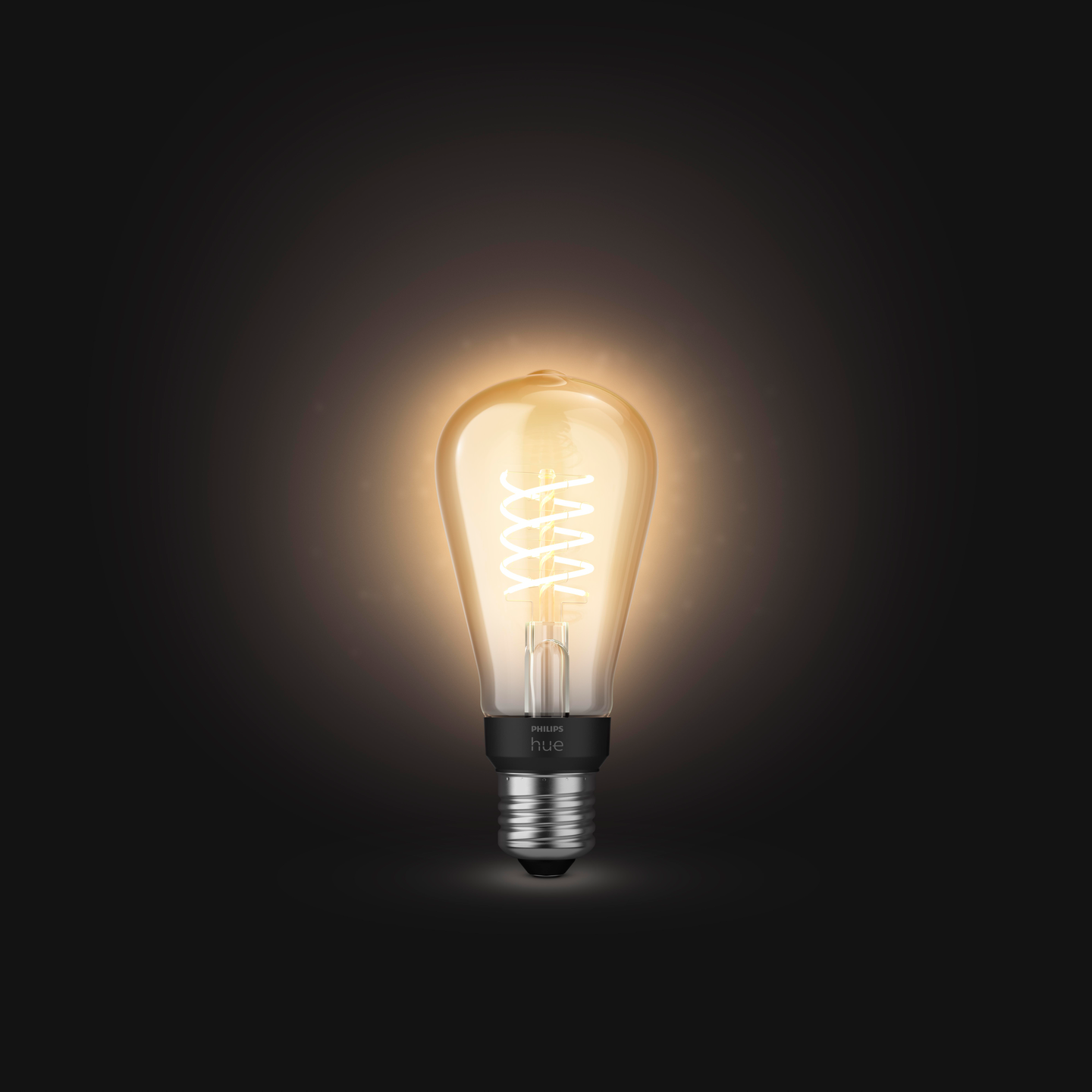 Led-lamppu Philips Hue Filament 550lm 7W ST72 E27 valkoinen